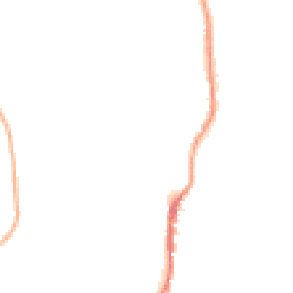 Night-time road noise heatmap for BL0 9DW