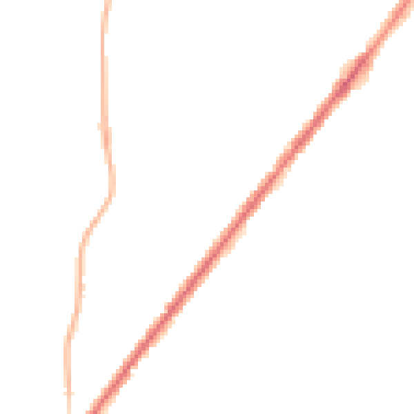 Night-time road noise heatmap for BL0 9PG