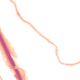 Night-time road noise heatmap for BL2 1NF