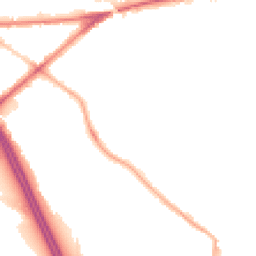 Night-time road noise heatmap for BL2 1PA