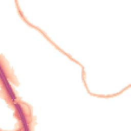 Night-time road noise heatmap for BL2 1PW
