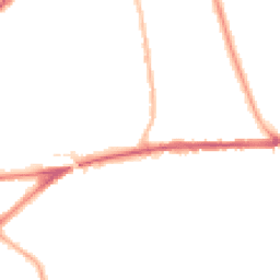 Night-time road noise heatmap for BL2 2RJ