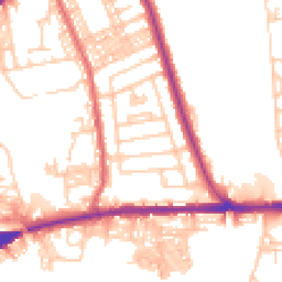 Daytime road noise heatmap for BL2 2TB