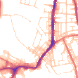 Daytime road noise heatmap for BL2 2UN