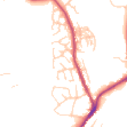 Daytime road noise heatmap for BL2 3FT