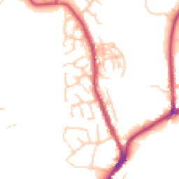 Daytime road noise heatmap for BL2 3FW