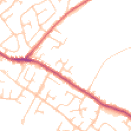 Daytime road noise heatmap for BL2 3HF