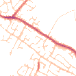 Daytime road noise heatmap for BL2 3JD