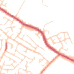 Daytime road noise heatmap for BL2 3PG