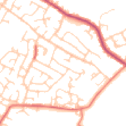Daytime road noise heatmap for BL2 3QF