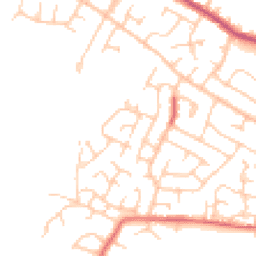 Daytime road noise heatmap for BL2 3QS