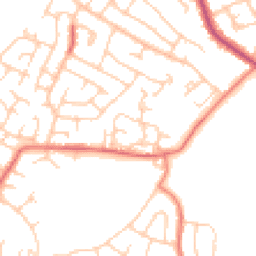 Daytime road noise heatmap for BL2 4HJ
