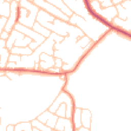 Daytime road noise heatmap for BL2 4HN