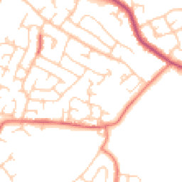 Daytime road noise heatmap for BL2 4HP