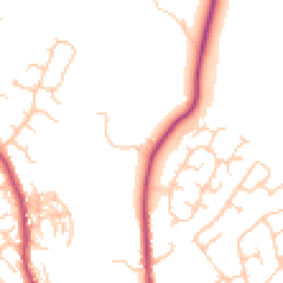 Daytime road noise heatmap for BL2 4JH