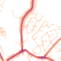 Daytime road noise heatmap for BL2 4NA