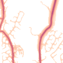 Daytime road noise heatmap for BL2 4NY