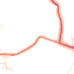 Daytime road noise heatmap for BL2 5PE