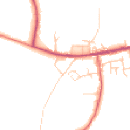 Daytime road noise heatmap for BL2 5RZ