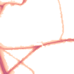 Night-time road noise heatmap for BL2 6AE