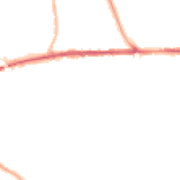 Night-time road noise heatmap for BL2 6BL