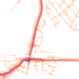Daytime road noise heatmap for BL2 6EZ