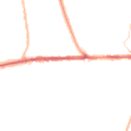 Night-time road noise heatmap for BL2 6GA