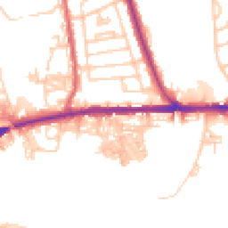 Daytime road noise heatmap for BL2 6GB