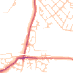 Daytime road noise heatmap for BL2 6HB