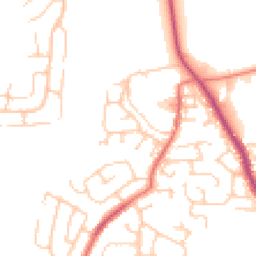 Daytime road noise heatmap for BL2 6RU