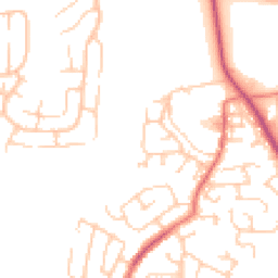 Daytime road noise heatmap for BL2 6SE