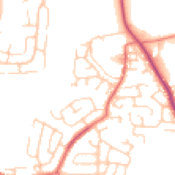 Daytime road noise heatmap for BL2 6SH