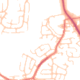 Daytime road noise heatmap for BL2 6SJ