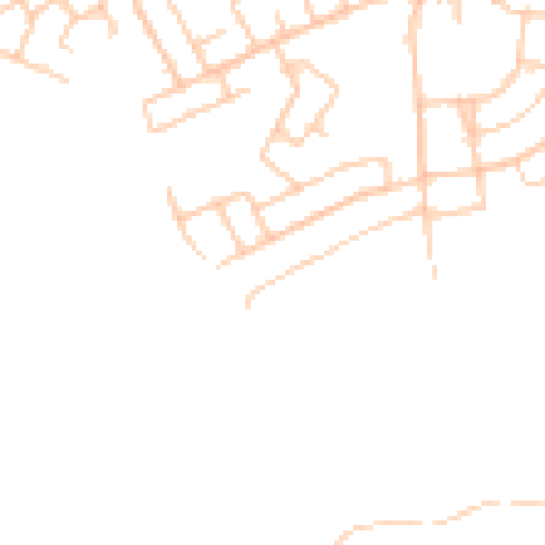 Daytime road noise heatmap for BL3 1AB