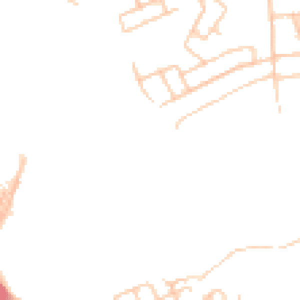 Daytime road noise heatmap for BL3 1AD