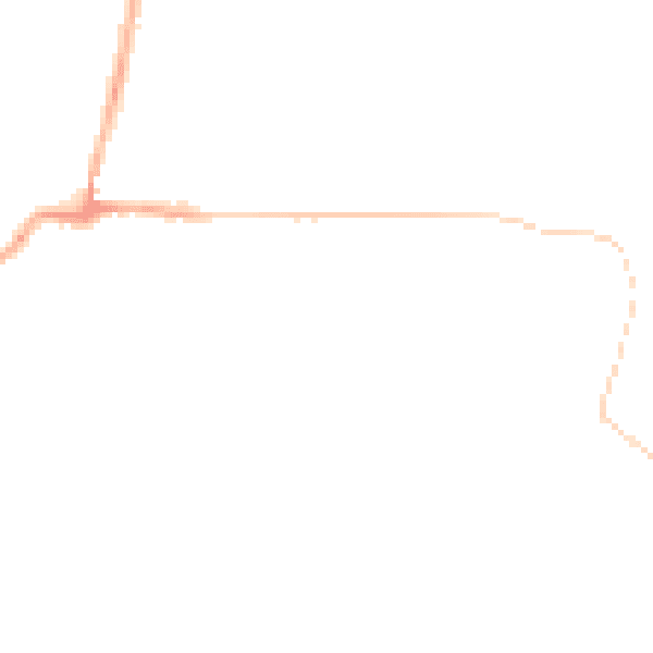 Night-time road noise heatmap for BL3 1AP