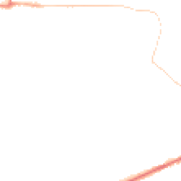 Night-time road noise heatmap for BL3 1AW