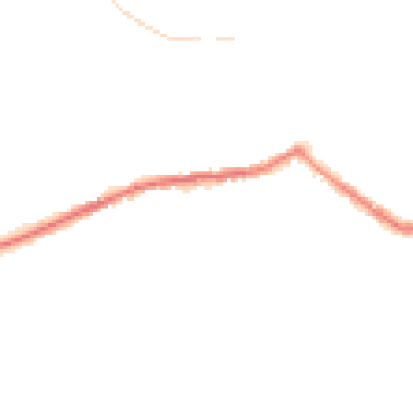 Night-time road noise heatmap for BL3 1BB