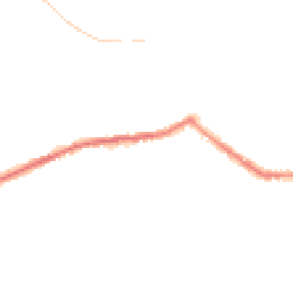 Night-time road noise heatmap for BL3 1BG