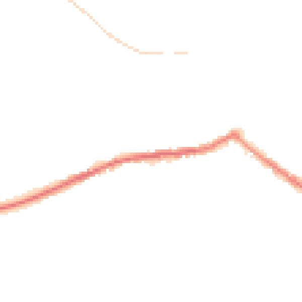 Night-time road noise heatmap for BL3 1BN