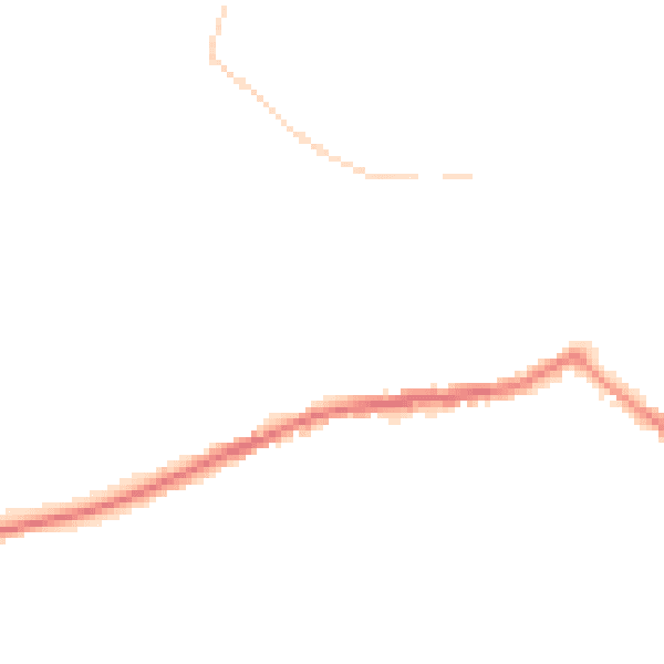 Night-time road noise heatmap for BL3 1BU