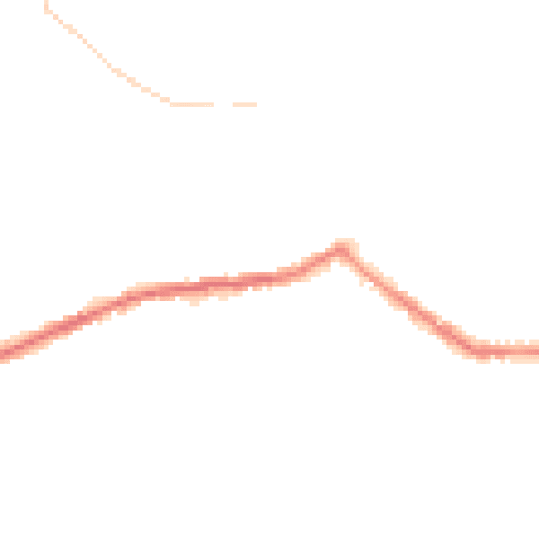 Night-time road noise heatmap for BL3 1BY