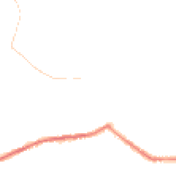 Night-time road noise heatmap for BL3 1DA