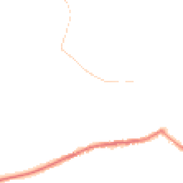 Night-time road noise heatmap for BL3 1DE