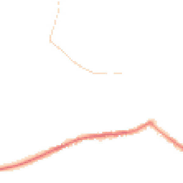 Night-time road noise heatmap for BL3 1DG