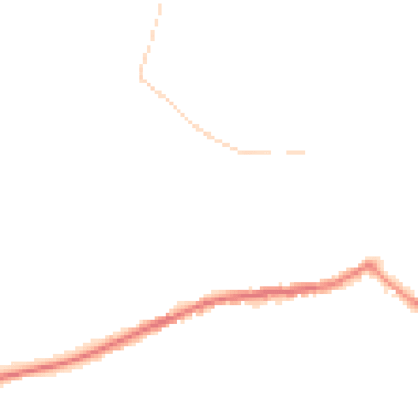 Night-time road noise heatmap for BL3 1DJ