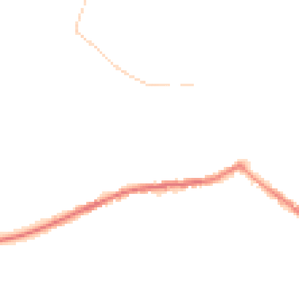 Night-time road noise heatmap for BL3 1DR