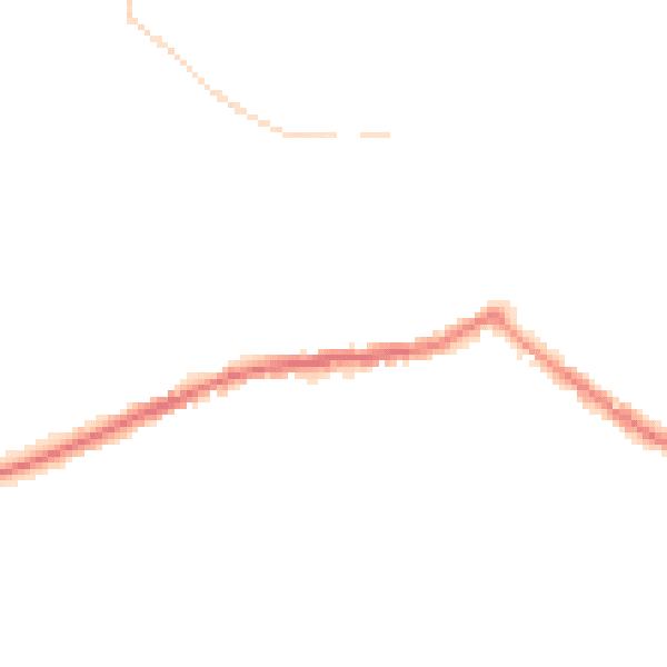 Night-time road noise heatmap for BL3 1DT
