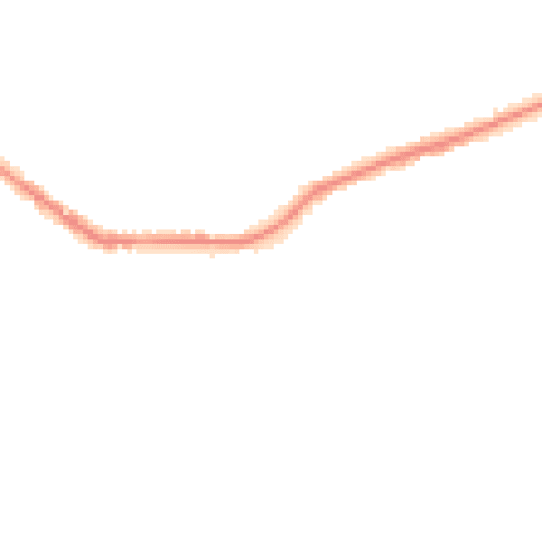Night-time road noise heatmap for BL3 1LL