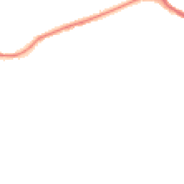 Night-time road noise heatmap for BL3 1PQ